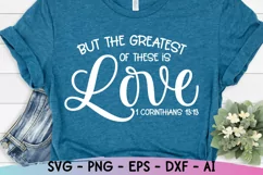 Bible Verse Svg, Love Svg, Corinthians Svg, Jesus Designs Product Image 1