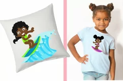 African American Kids, Surfing kids, Sportive kids Product Image 4