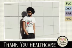 Thank You Healthcare Workers SVG - Healthcare Heroes Product Image 2