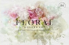 PNG Watercolor Floral Art Product Image 1
