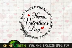 Valentines SVG - Valentine's Day Couple Love Quote SVG Product Image 4