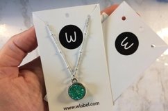 Jewelry card template cutting file jpg ai files Product Image 1