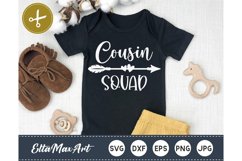 Cousin Squad SVG, Cousin SVG, Cousin Crew Svg, Little Cousin Product Image 1