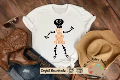 Skeleton quote svg, Halloween quote, I've got this feeling Product Image 1