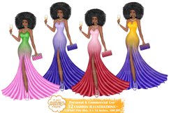 Black Woman Sublimation, Fashion Clipart, Graduation Png Product Image 8