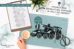 Steam Train- SVG EPS DXF PNG PDF JPG Cut File Product Image 6