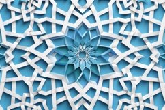 Traditional Arabic Pattern Background Wallpaper Product Image 1