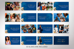Blue &amp; Rose Funeral Slideshow Template Canva Memorial Video Product Image 13