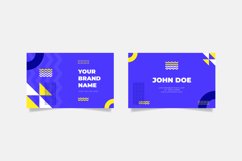 Double-Sided Business Card Template Product Image 1