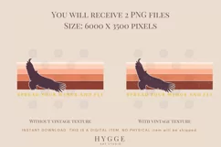 Vintage Sublimation design | Eagle PNG | Dreamer Png Product Image 2
