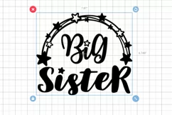Big sister svg, Middle sister svg, Little sister svg Product Image 6