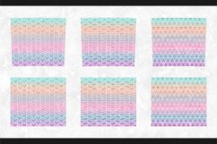 Pastel Geometric Glitter 20 oz Skinny Tumbler Sublimation Product Image 3