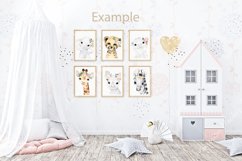 Frame mockup, Kids mockup, Mockup in interior / 8 Product Image 3