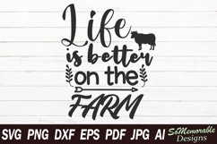 Farm SVG cut file, Farm svg design Product Image 1