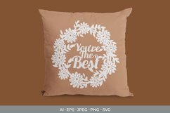 You're The Best Papercut SVG Product Image 3