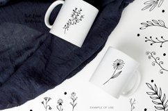 Wildflower svg bundle | Florals svg silhouettes Product Image 6