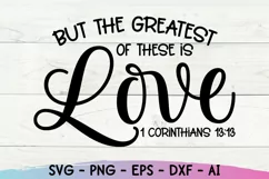Bible Verse Svg, Love Svg, Corinthians Svg, Jesus Designs Product Image 2
