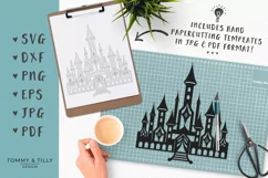 Castle - SVG DXF PNG EPS PDF JPG Cutting File Product Image 4