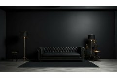 black plain studio background Product Image 1