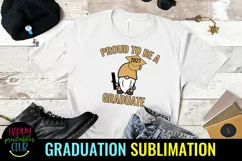 Gnome Proud to Be a Graduate - Sublimation Graduation Gnome Product Image 2