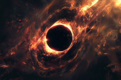 Black Hole Background Wallpaper Product Image 1