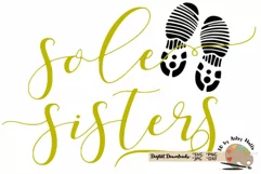 Sole sisters svg, Running friends svg CUT file, runner svg Product Image 2