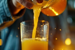 Orange Juice Background Wallpaper Product Image 1