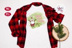 Santa&#039;s Little Helper PNG, Christmas Sublimation File Product Image 3
