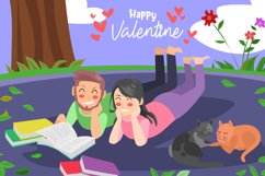 Happy Valentine - Vector Illustration Product Image 1