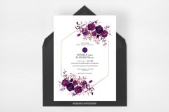 Wedding Invitation Suite - Burgundy Product Image 2