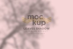 Leaves Shadow Overlay Effect Mockup Product Image 1