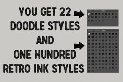 Scribbled And Retro Inked Styles Product Image 5