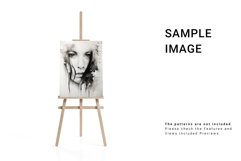 Easel Stand with Canvas Product Image 5