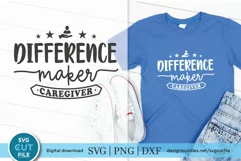 Care giver svg, a caregiver home health care svg design Product Image 1