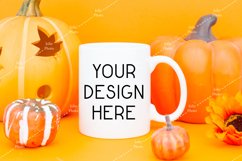 Mug Mockup 11 Oz Blank White Coffee Cup Fall Mock up Product Image 1