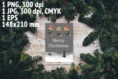 Christmas card PNG Product Image 1