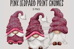 Pink Leopard Print Gnomes Product Image 1