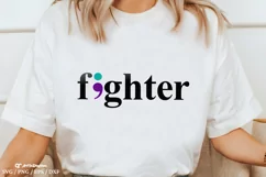 You Matter Svg, Suicide Prevention Awareness Svg, Semicolon Product Image 3