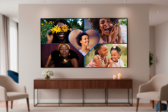 Blue &amp; Rose Funeral Slideshow Template Canva Memorial Video Product Image 14