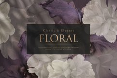 Watercolor Flowers Backgrounds JPG-PNG Product Image 1