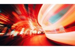 vibrant red blurred lights Product Image 1
