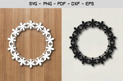 Flower Floral Paper Template Design Product Image 1