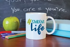 Student Life SVG Cut File - School SVG DXF EPS PNG JPG PDF Product Image 4