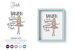 Tanzen SVG | Ballerina SVG Product Image 1