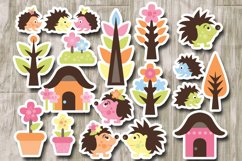 Hedgehogs clip art graphics Product Image 2