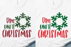 Days until christmas - Christmas SVG EPS DXF PNG Product Image 4