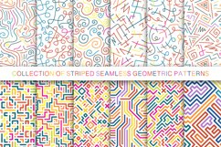 Vibrant striped seamless patterns Product Image 1