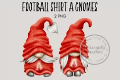 American Football Shirt A Boy Girl Gnomes Product Image 1