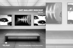 3 Horizontal Artwork /Poster Art Gallery PSD Mockup Template Product Image 5