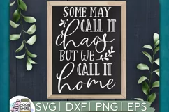 Some May Call It Chaos SVG DXF PNG EPS Cutting Files Product Image 1